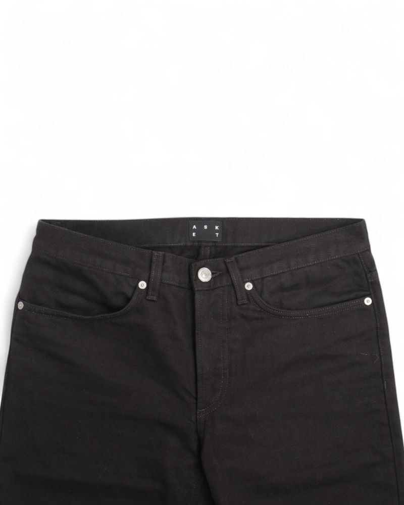 Black 5-Pocket Denim