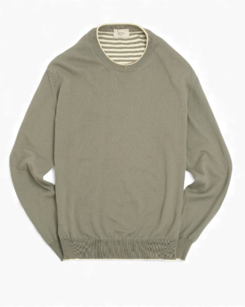 Sage Cotton Crewneck