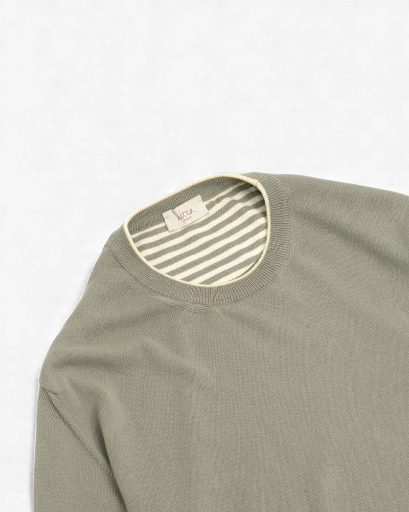 Sage Cotton Crewneck