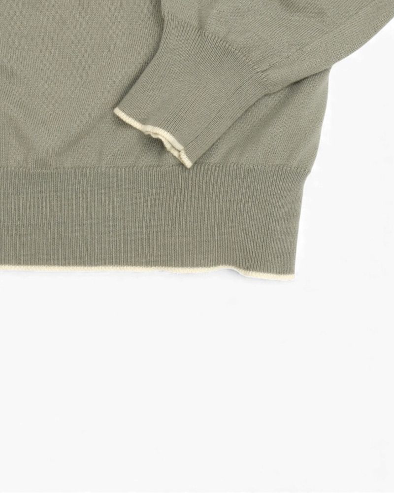 Sage Cotton Crewneck