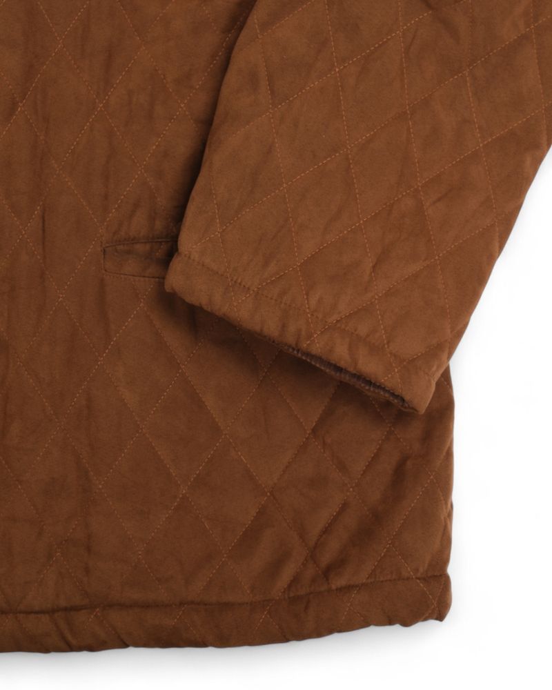 Brown Quilted Jacket