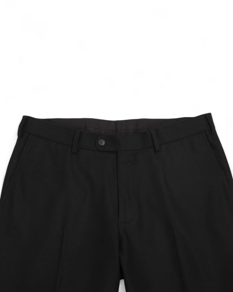Black VBC Circular Flannel Suit