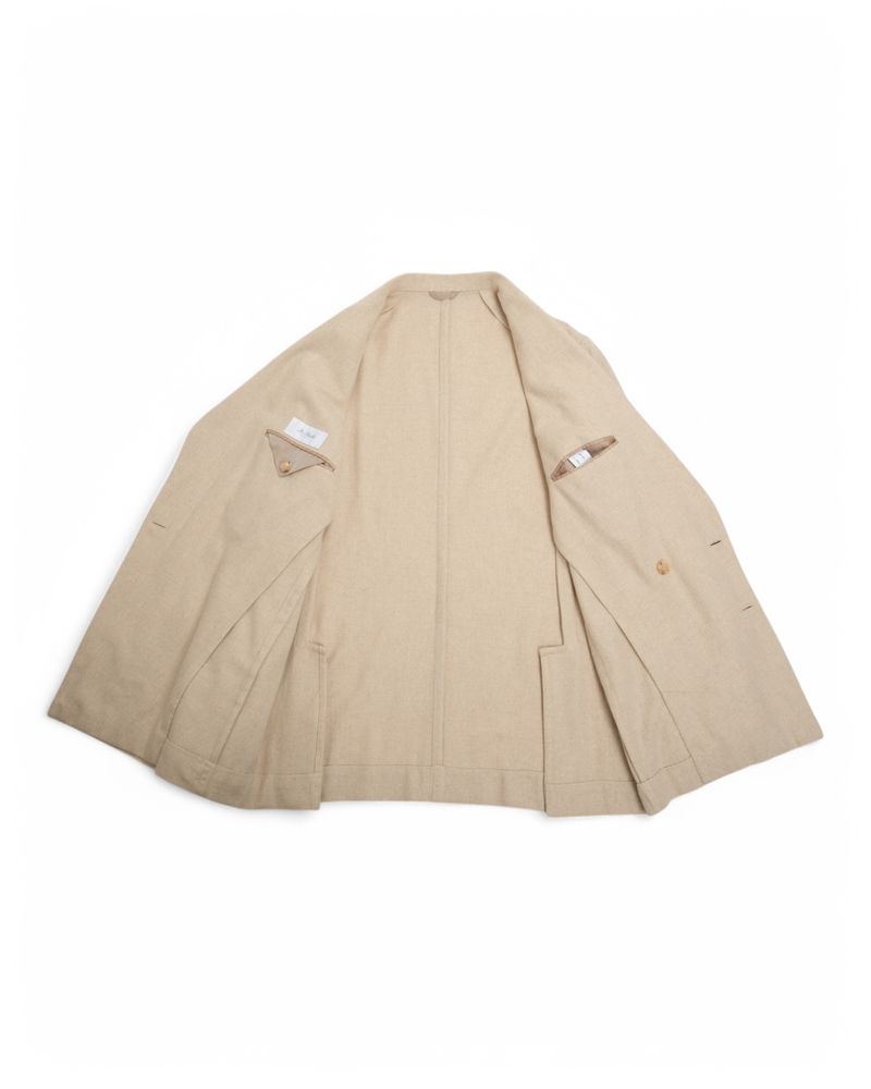 Beige DB. Unconstructed Cashmere Sports Jacket
