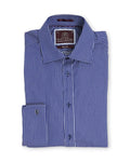 Blue/White Striped Pinpoint Shirt