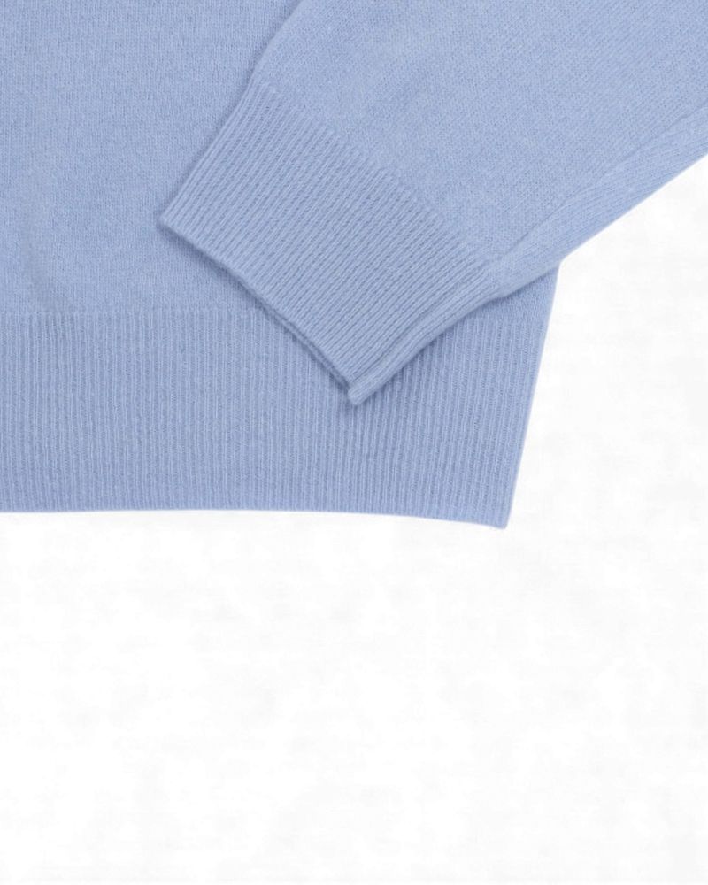 Sky Blue Lambswool Sweater