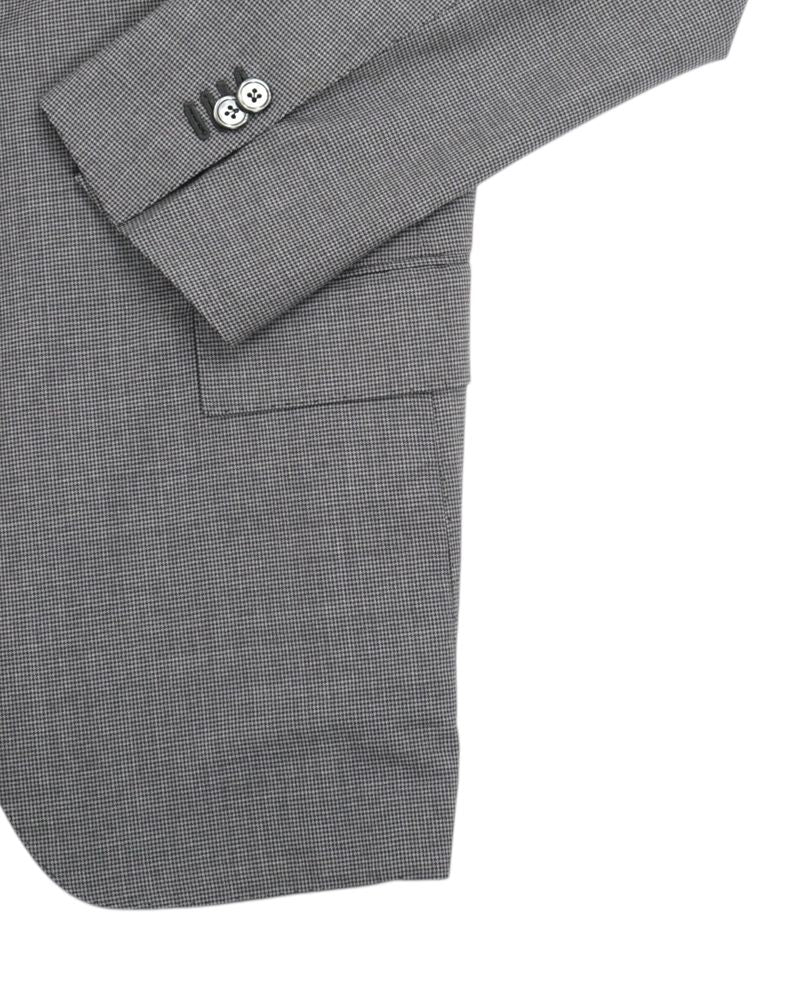 Grey Mini Houndstooth Sports Jacket