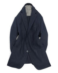 Navy Linen Sports Jacket