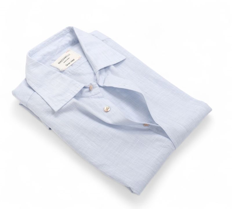 Light Blue Poplin Shirt