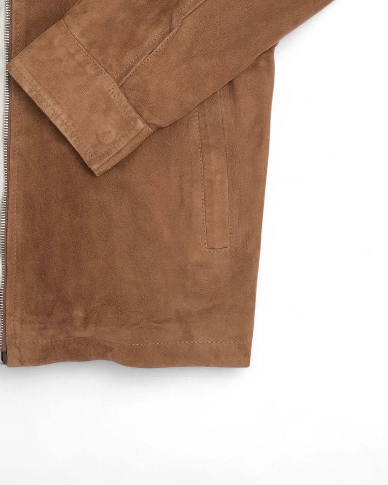 Mocha Suede Jacket
