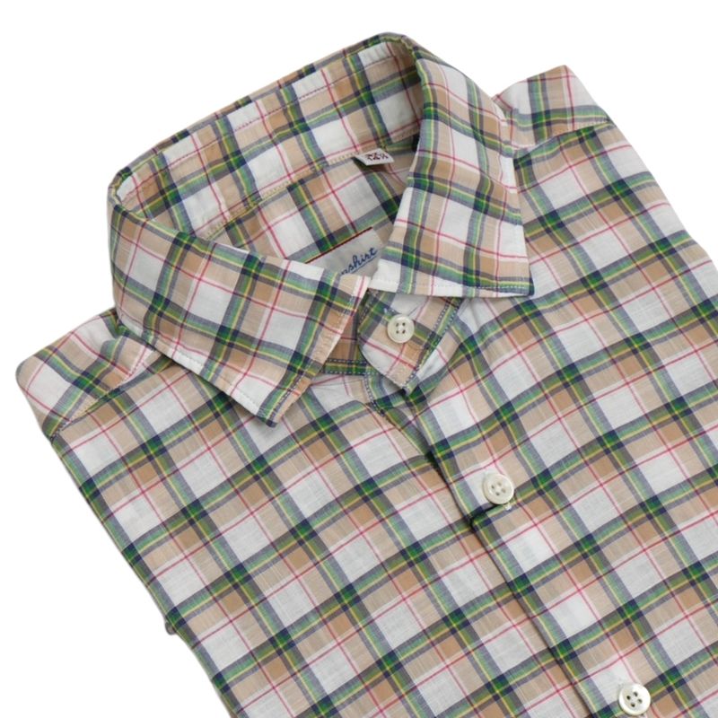 Multicolored Checked Cotton Shirt
