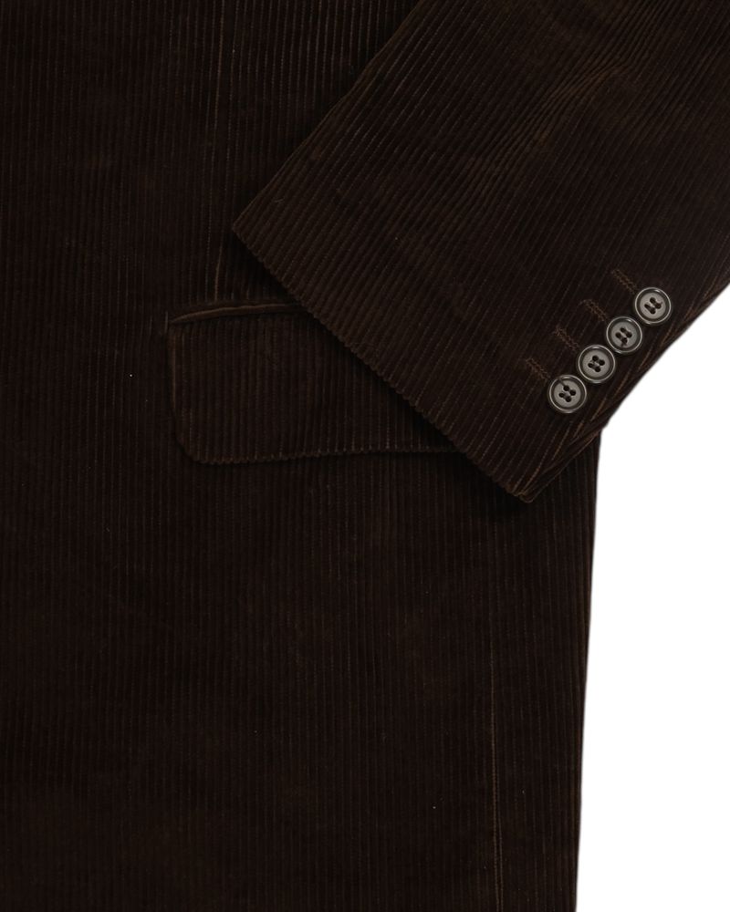 Dark Brown Corduroy Sports Jacket