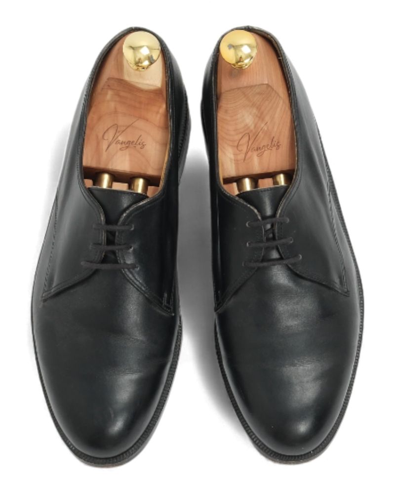 Black Leather Derbies