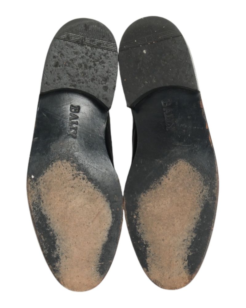 Black Leather Derbies