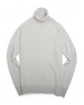 Ice Grey Merino Rollneck