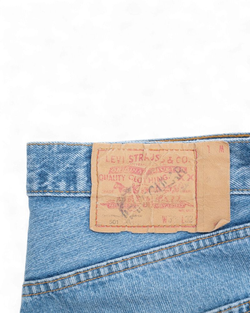 Blue 501 Jeans, Made in USA