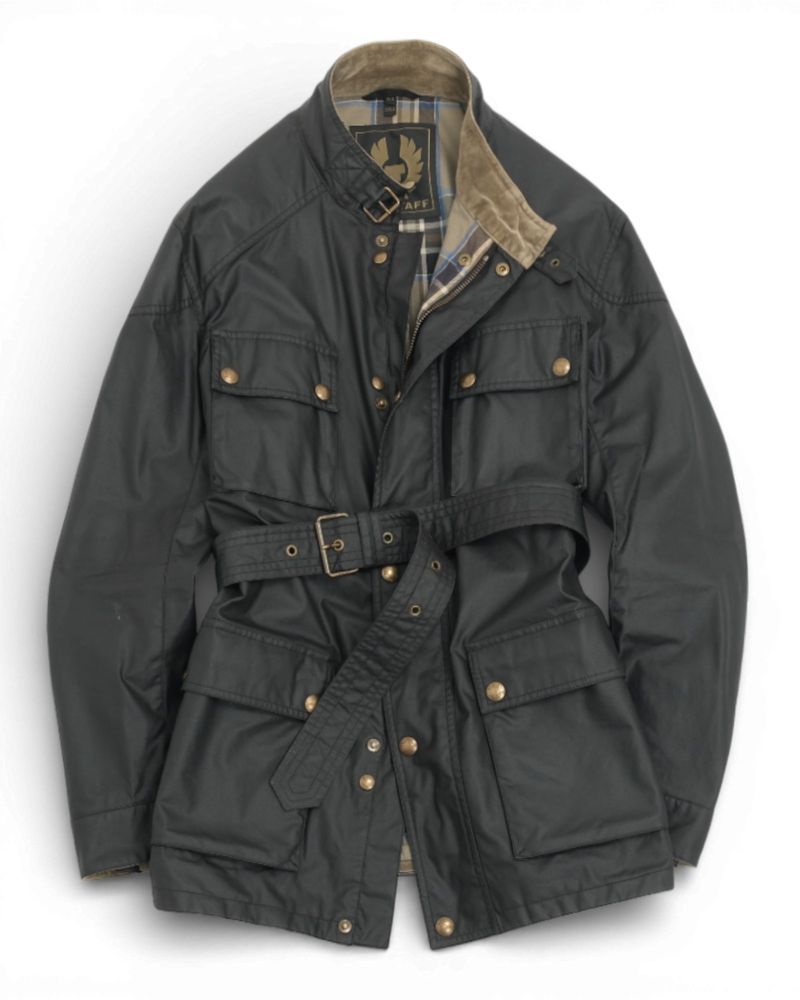 Black Waxed Trailmaster Jacket
