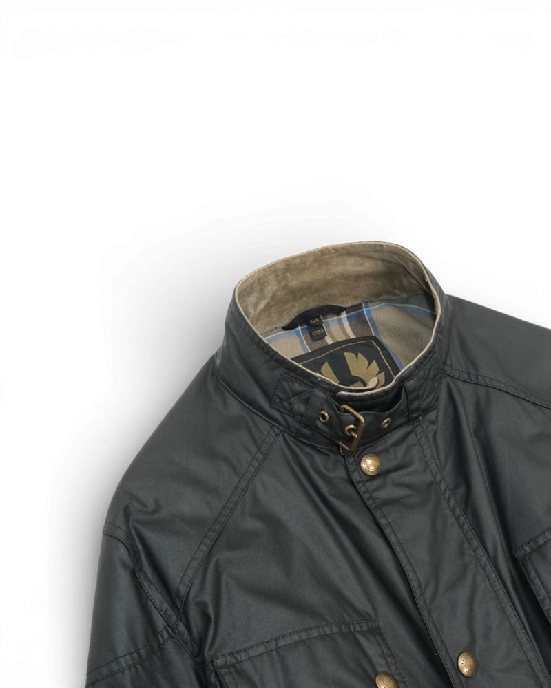 Black Waxed Trailmaster Jacket