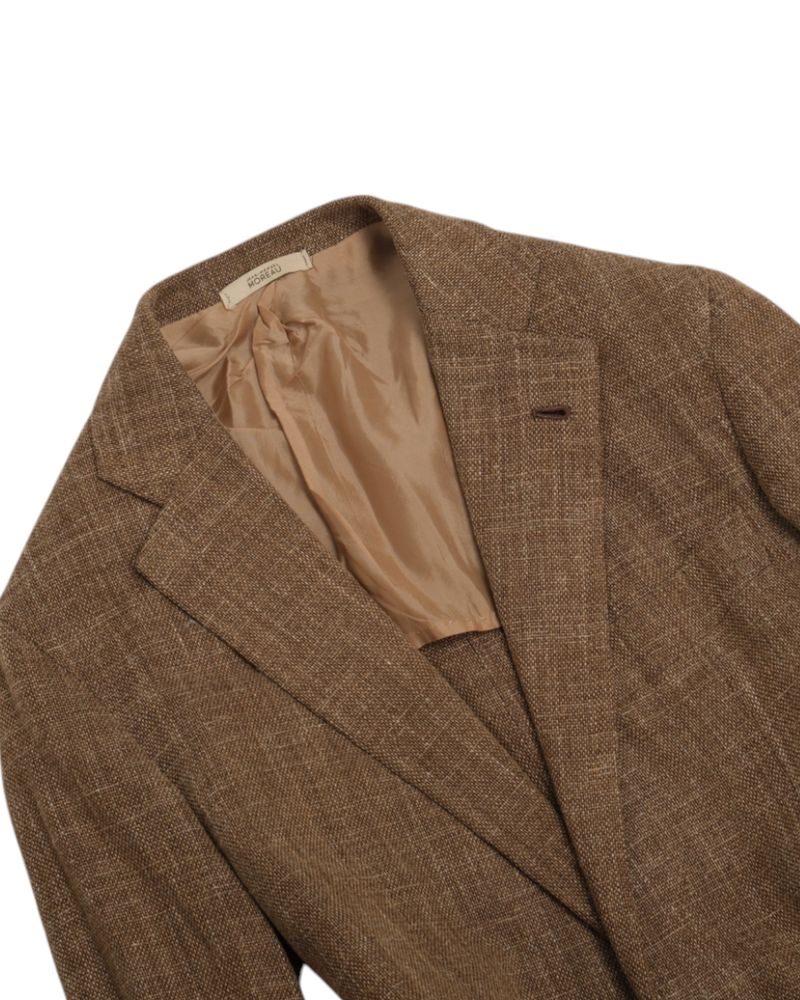 Beige Hopsack Sports Jacket
