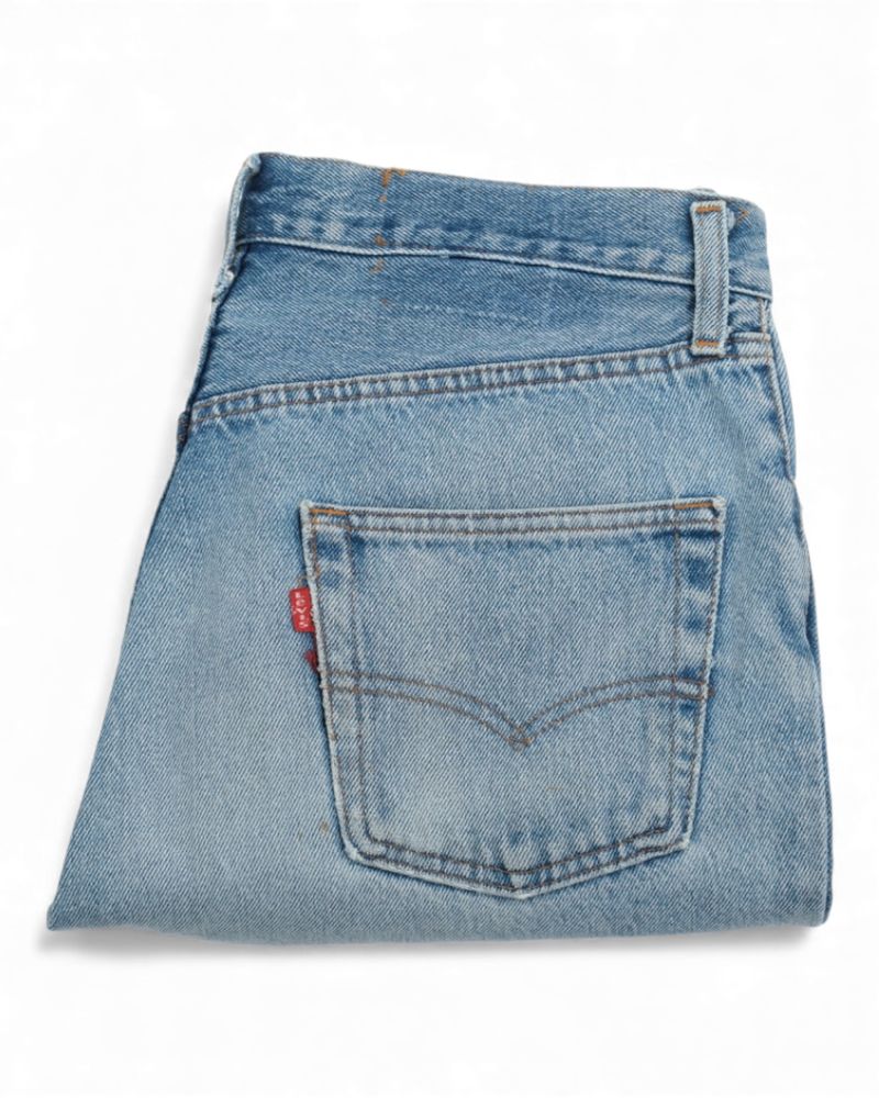 Light Wash High-Rise 501s