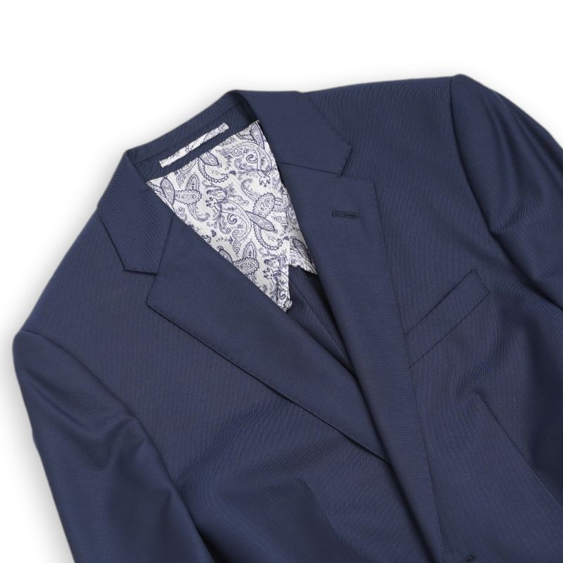 Blue Super 130's Wool Suit