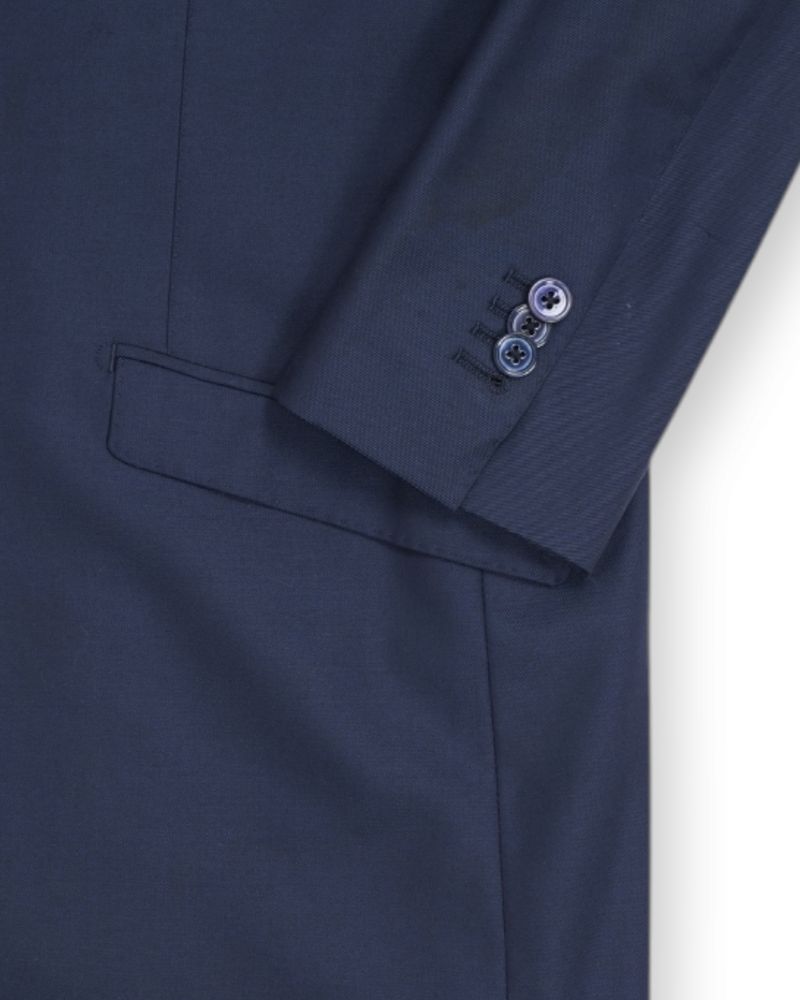 Blue Super 130's Wool Suit