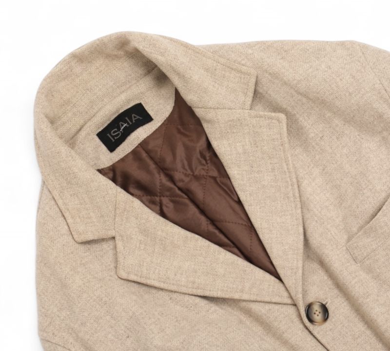 Beige Wool & Cashmere Jacket