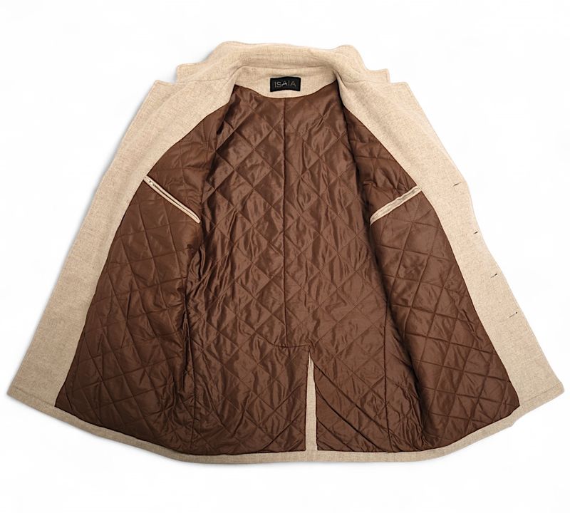 Beige Wool & Cashmere Jacket