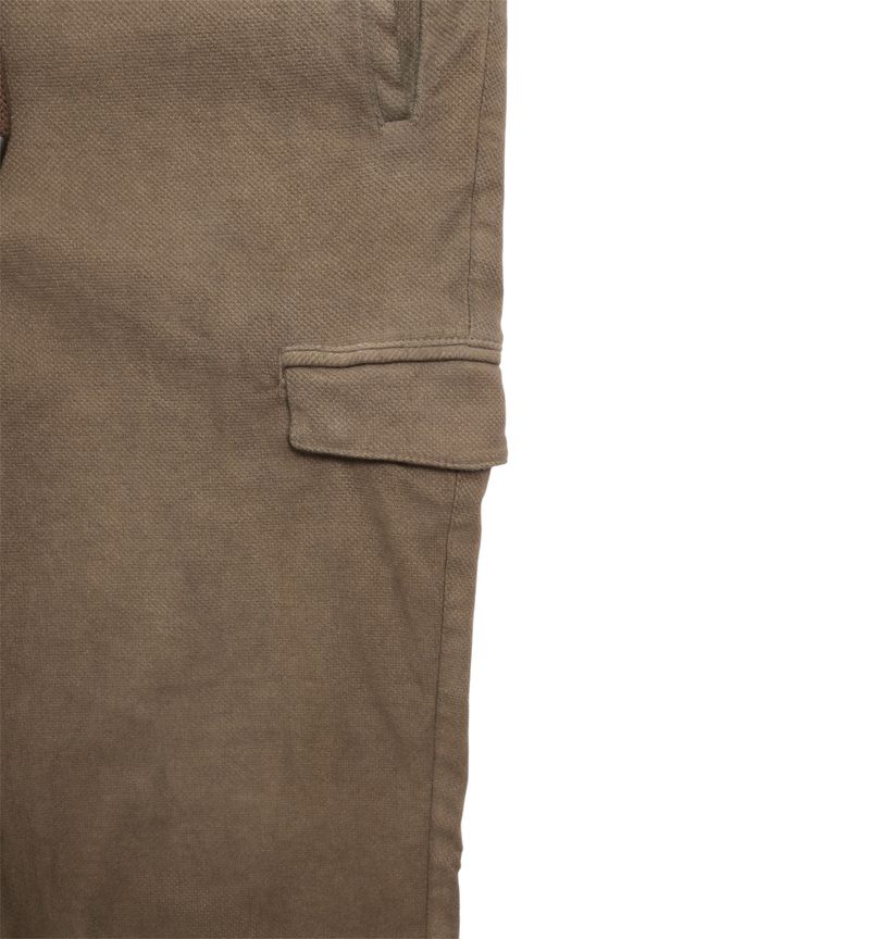 Brown High Rise Draw-String Trousers