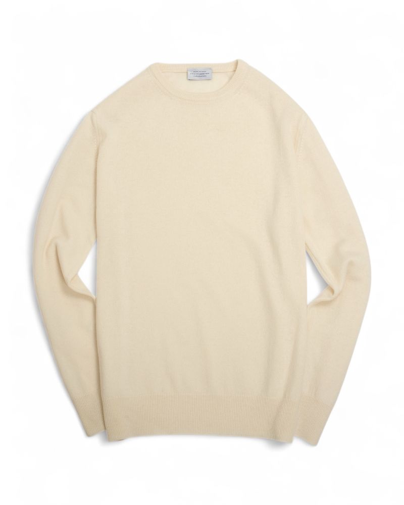 Ivory Cashmere Crewneck