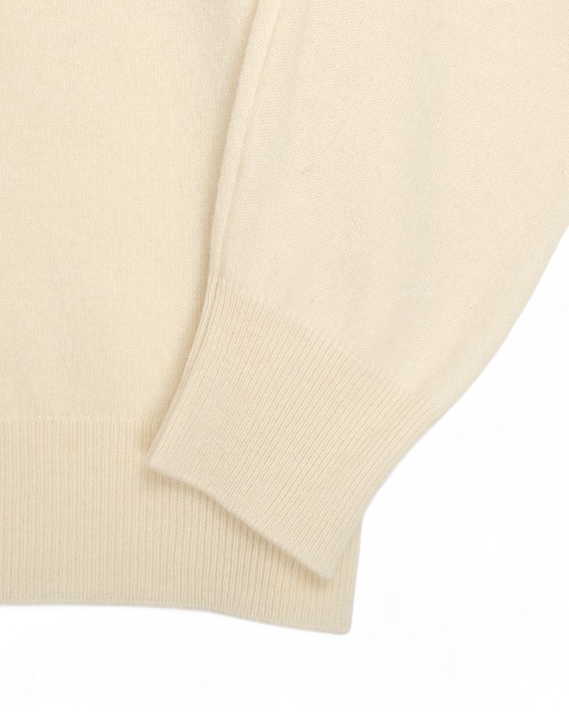 Ivory Cashmere Crewneck