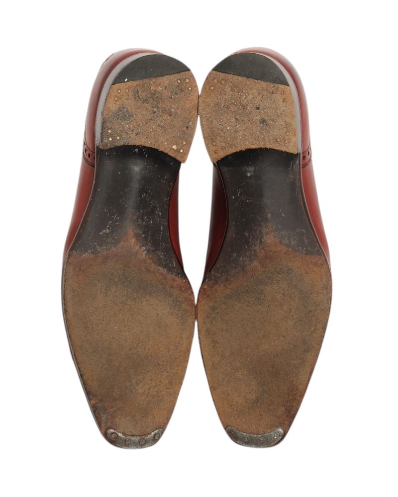 Vintage Cherry Calf St James II Oxfords