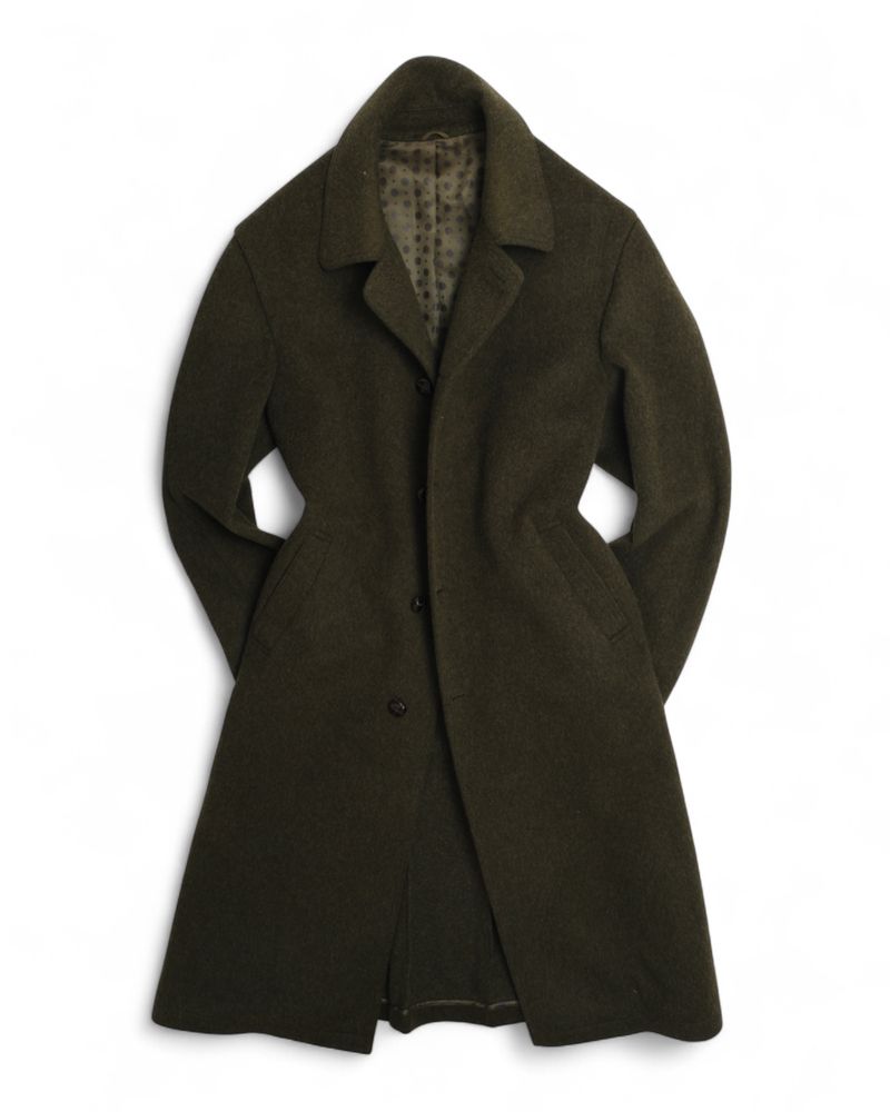 Olive Original Trioler Loden Coat