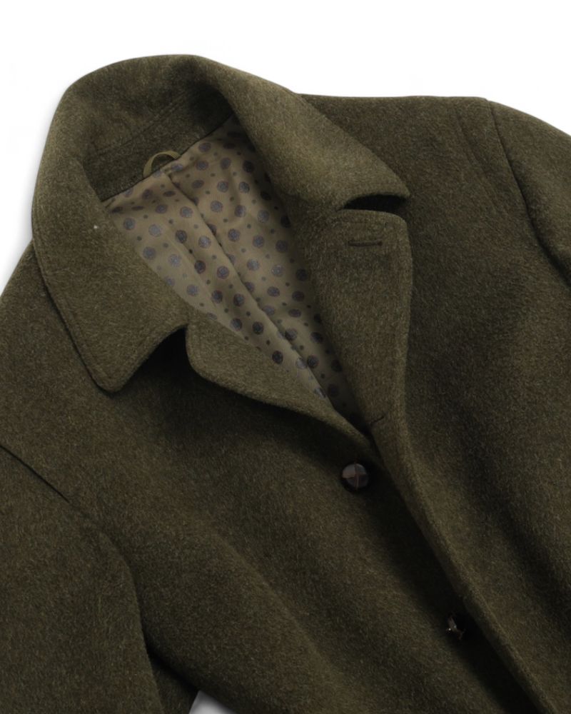 Olive Original Trioler Loden Coat