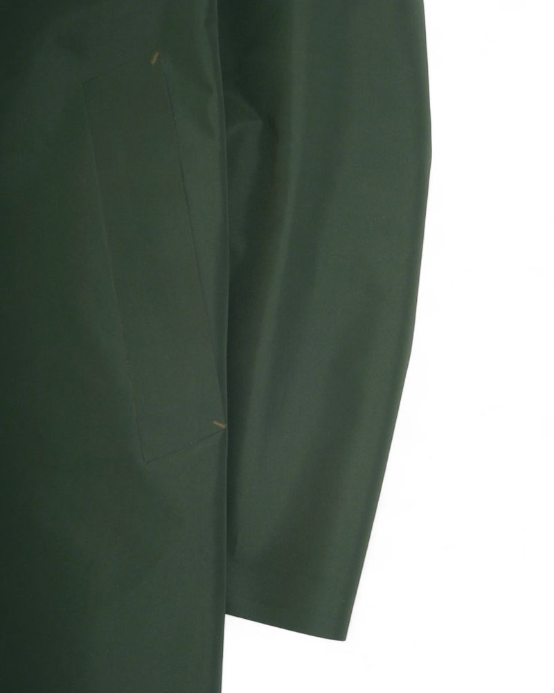 Dark Green Technical Car Coat