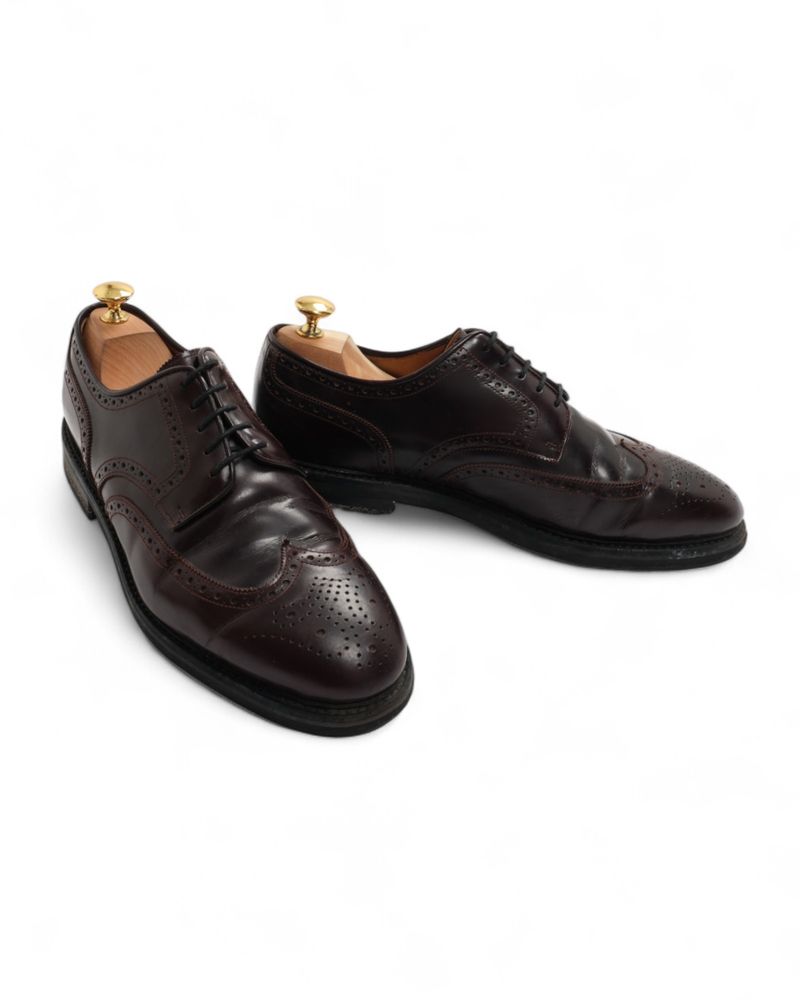 Oxblood Wingtip Brogue Derbies