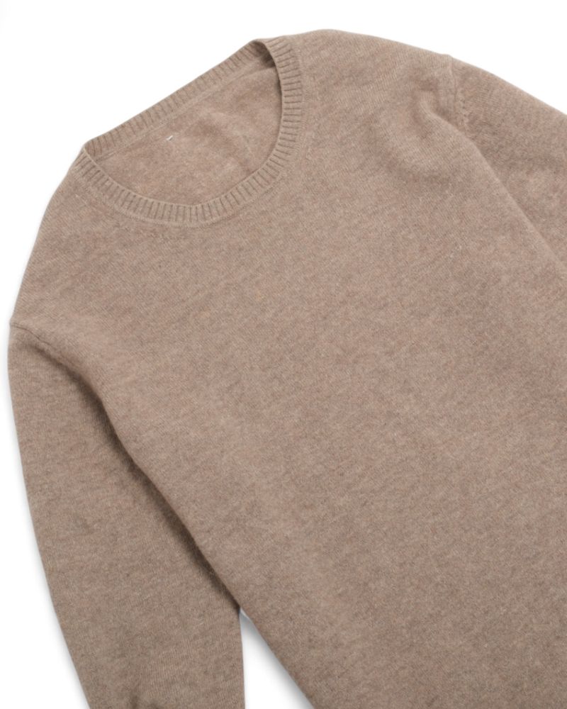 Oatmeal Cashmere Crewneck