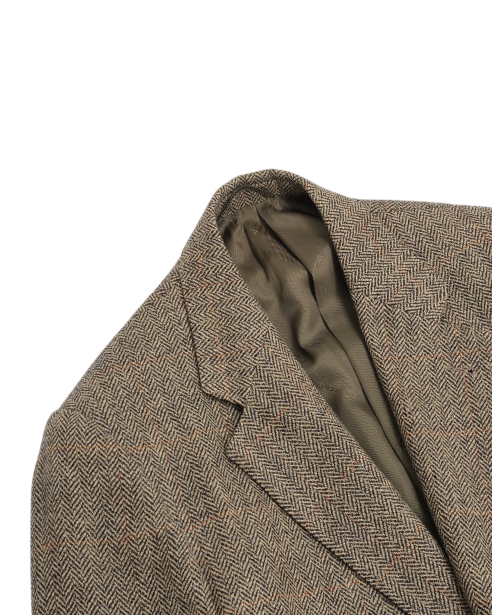 Wool/Cashmere Herringbone Sports Jacket