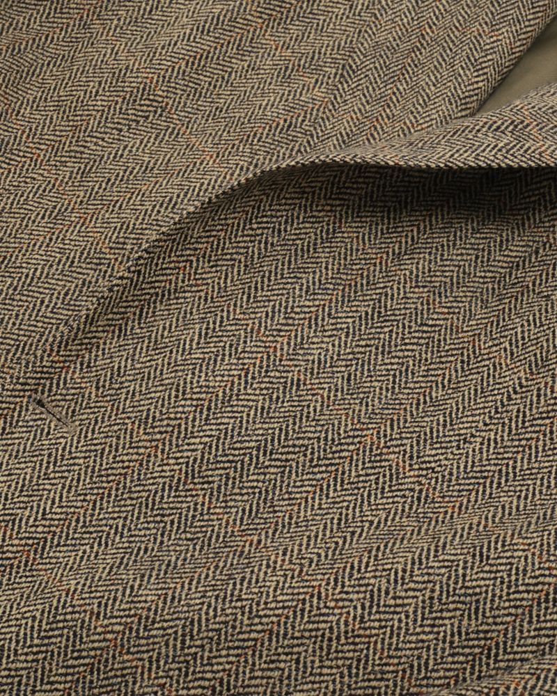 Wool/Cashmere Herringbone Sports Jacket