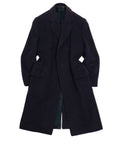 Navy Cashmere Overcoat