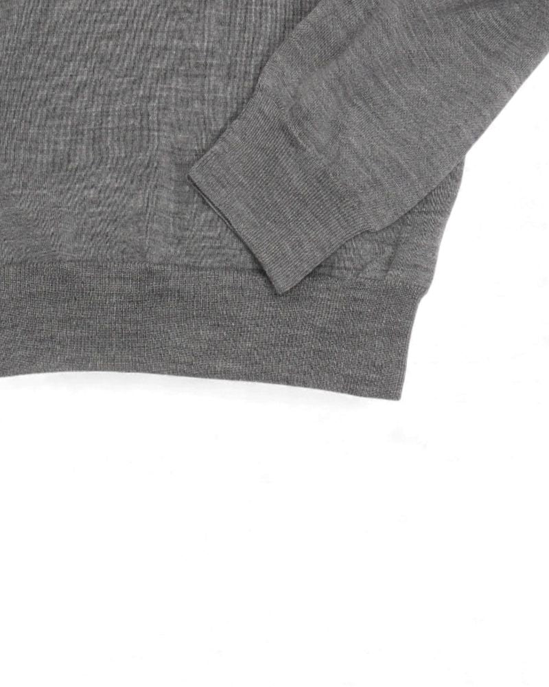 Light Charcoal Merino Rollneck