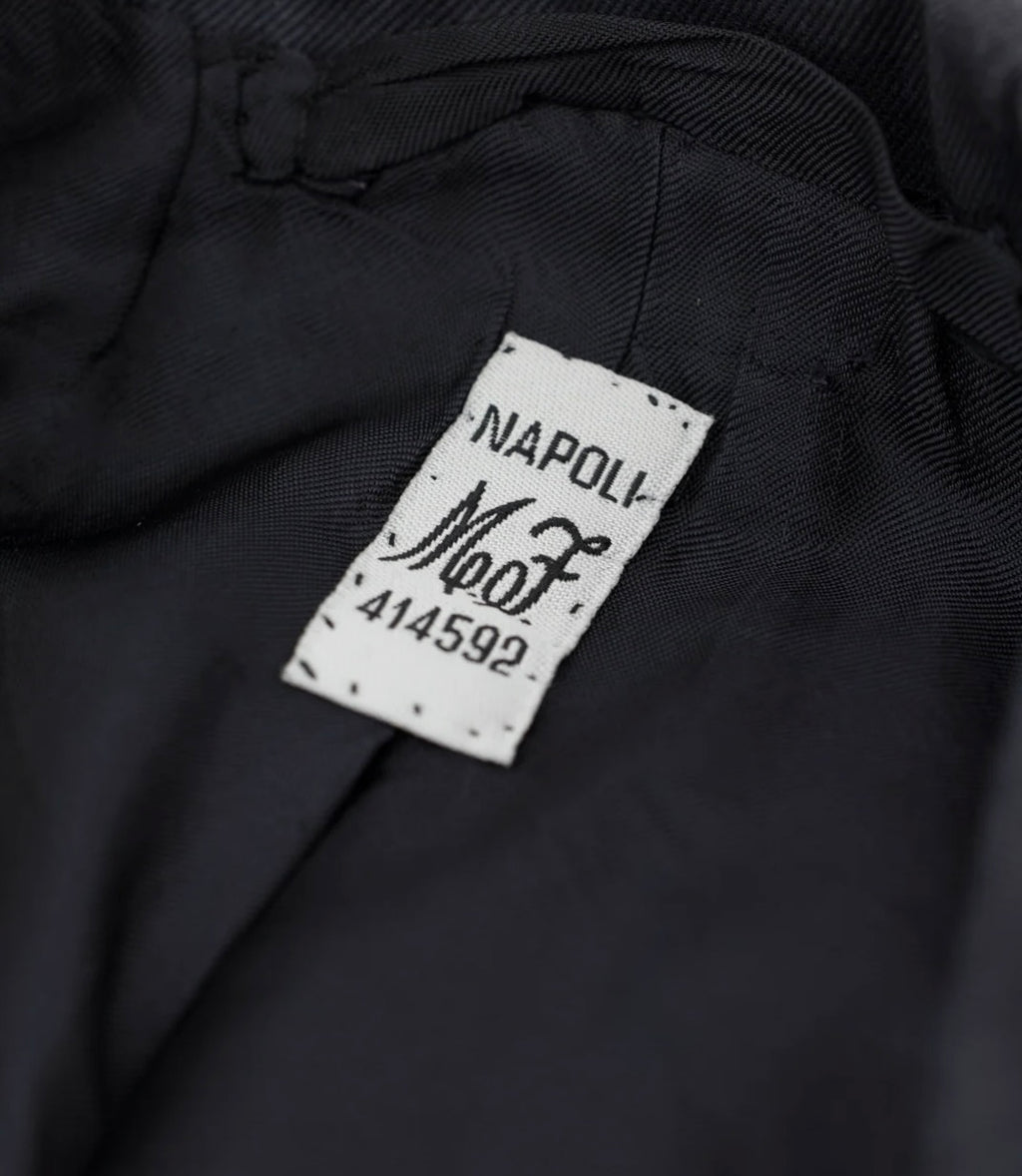 Anthracite Wool Sports Jacket by Sartoria Formosa