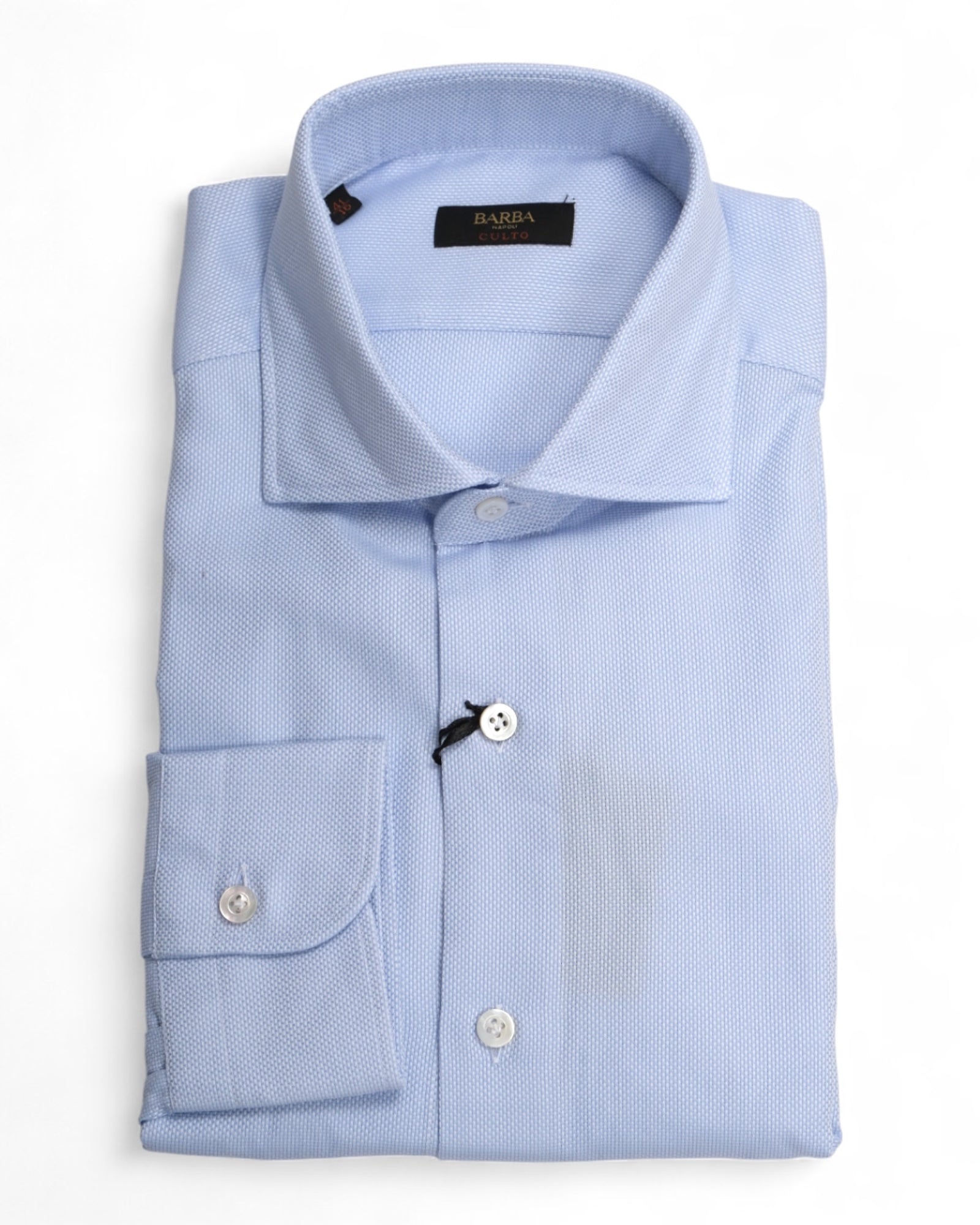 Light Blue Dobby Shirt