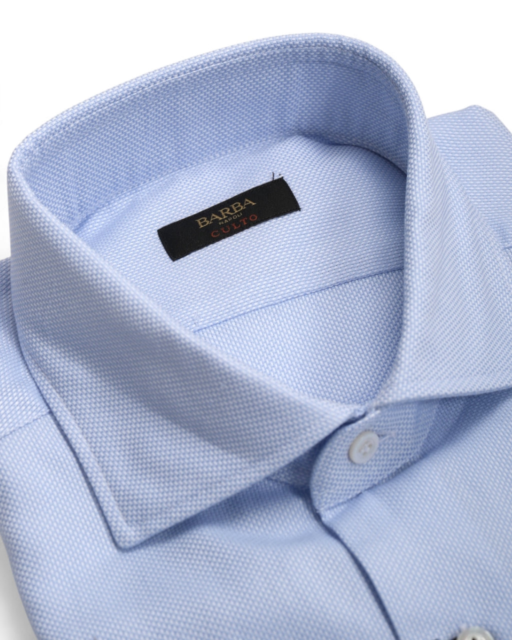 Light Blue Dobby Shirt