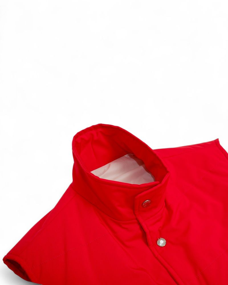 Red Down Gilet
