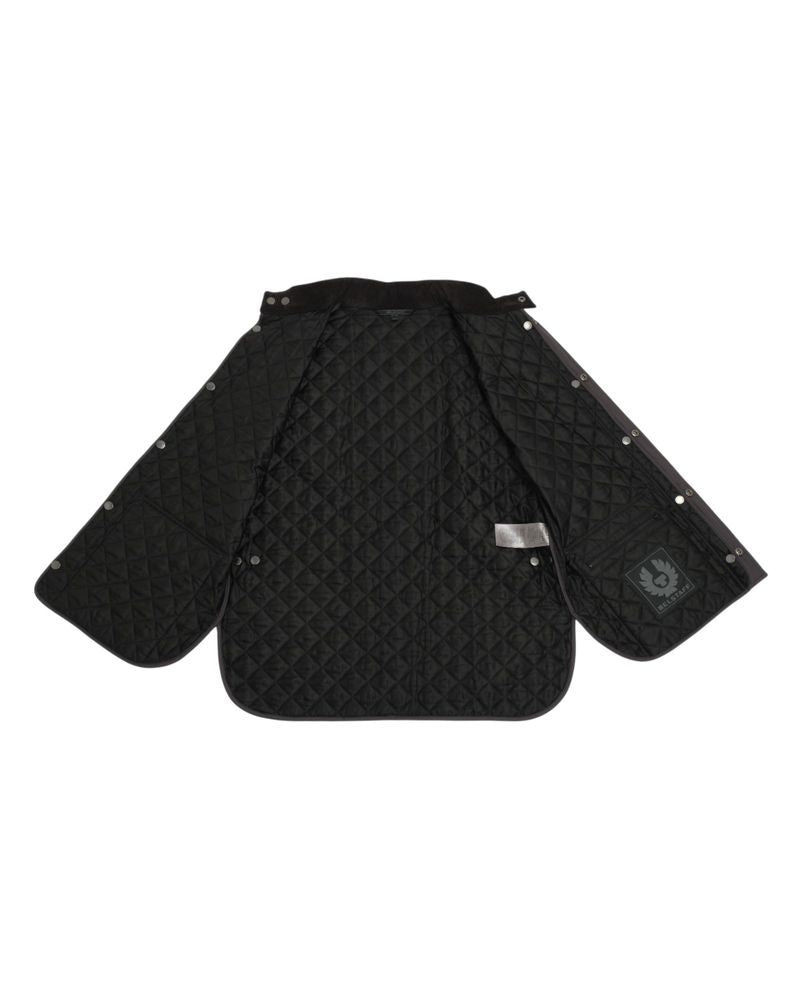 Dark Grey Quilted Gilet