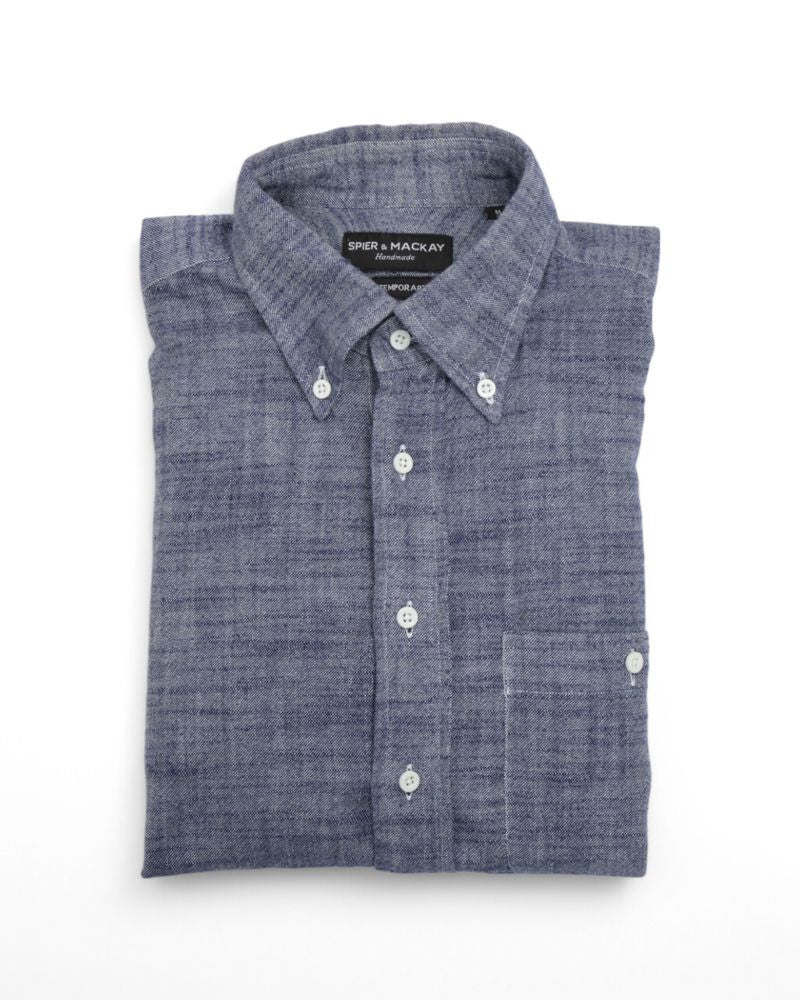 Blue Mingled BD. Cotton Shirt