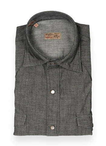 Tailored Western Shirt from Barba Napoli