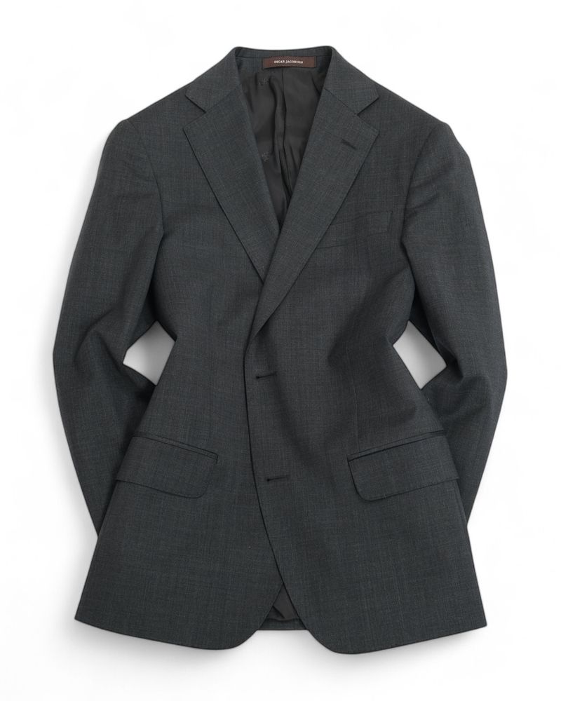 Dark Grey Single Breasted Suit