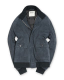 Blue jacket with black trim on a white background Valstarino by Valstar