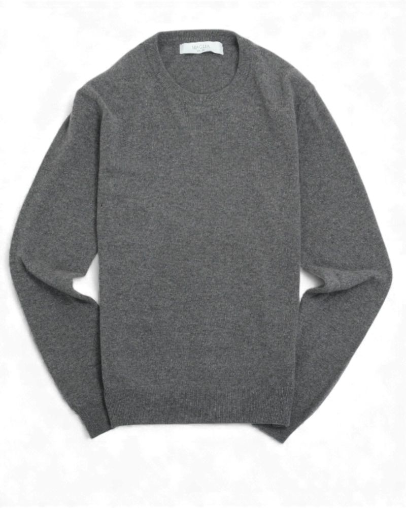 Charcoal Lambswool Sweater